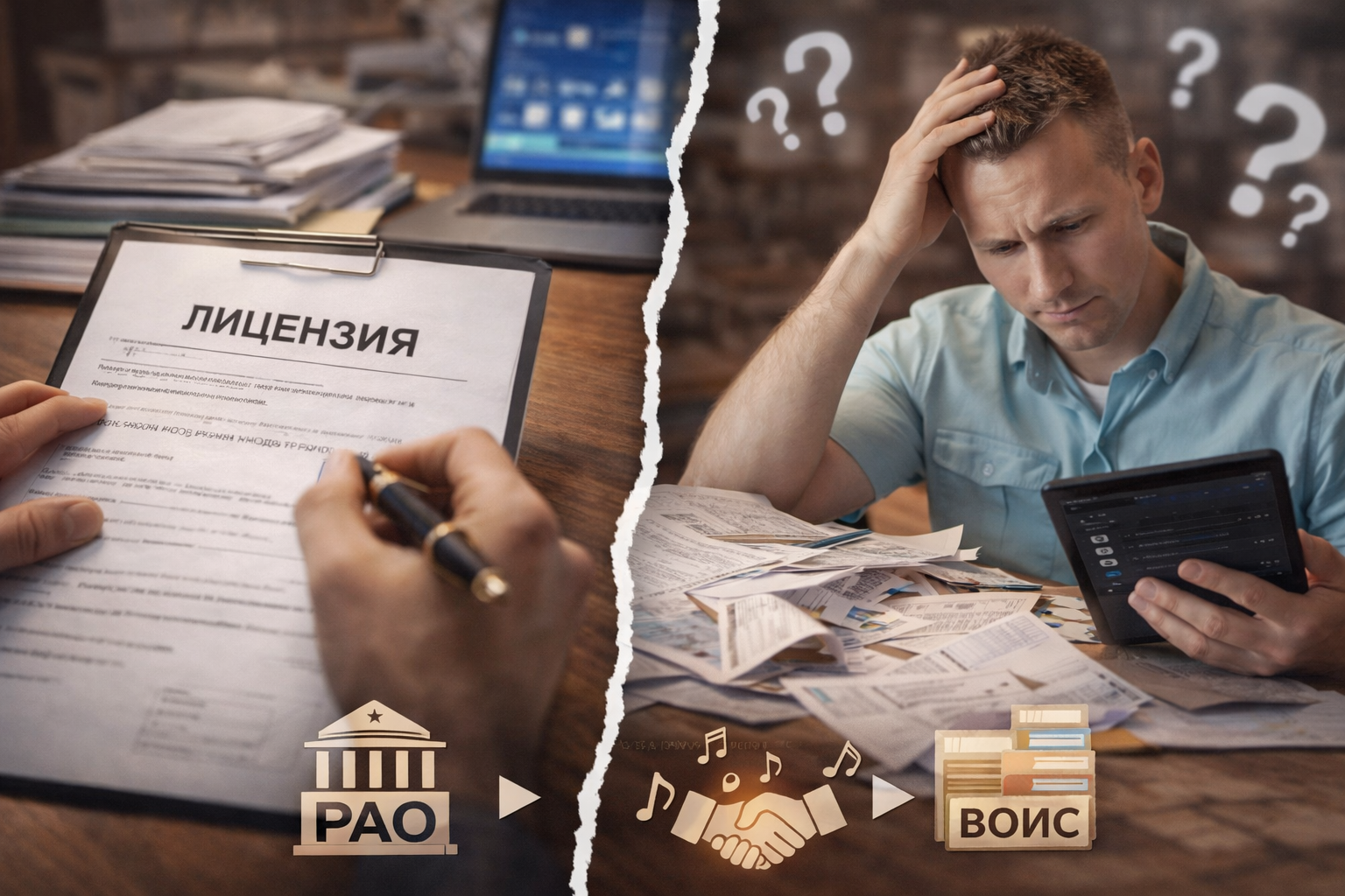 Выбор модели лицензирования музыки для бизнеса — РАО, ВОИС или альтернативные варианты